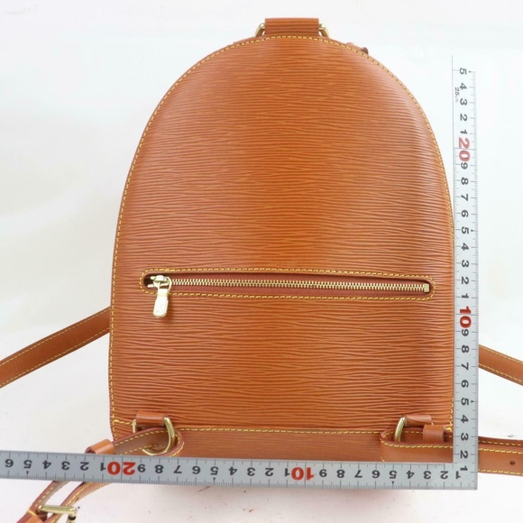 💯 Auth Louis Vuitton Mabillon Epi Back Pack Bag - Picture 2 of 8